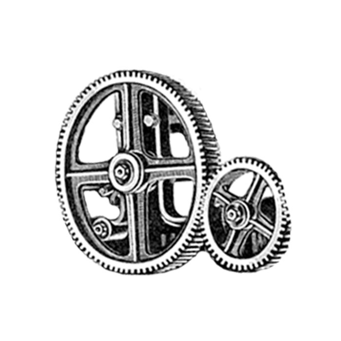 #2224 - Gear Pair Sm - Steampunk